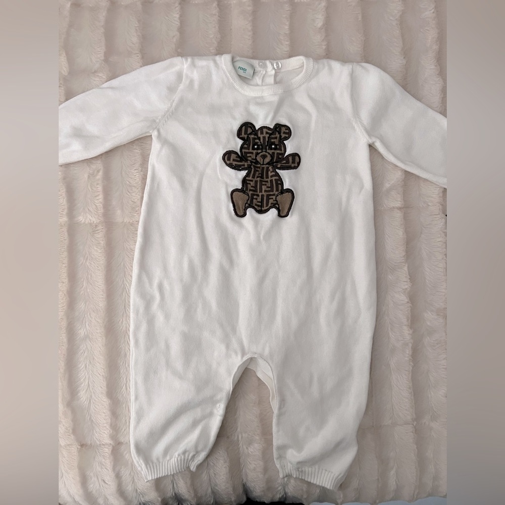 Fendi onesie.